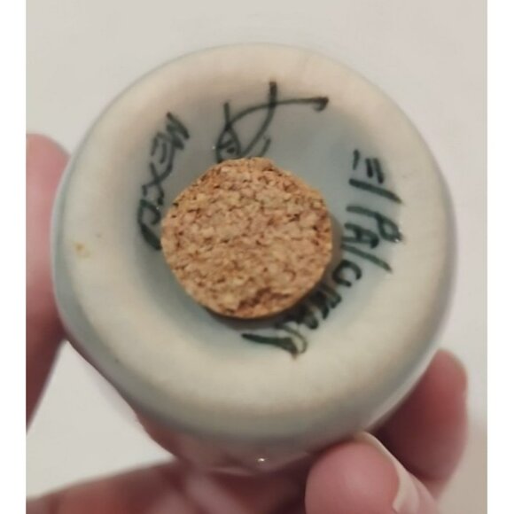 Vtg Ken Edwards El Palomar Guadalajara Blue Salt And Pepper Shakers Signed - Picture 8 of 16